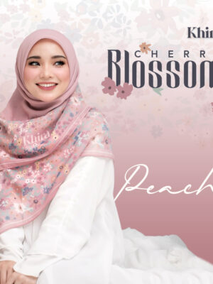 Cherry Blossom in Pink Scarf